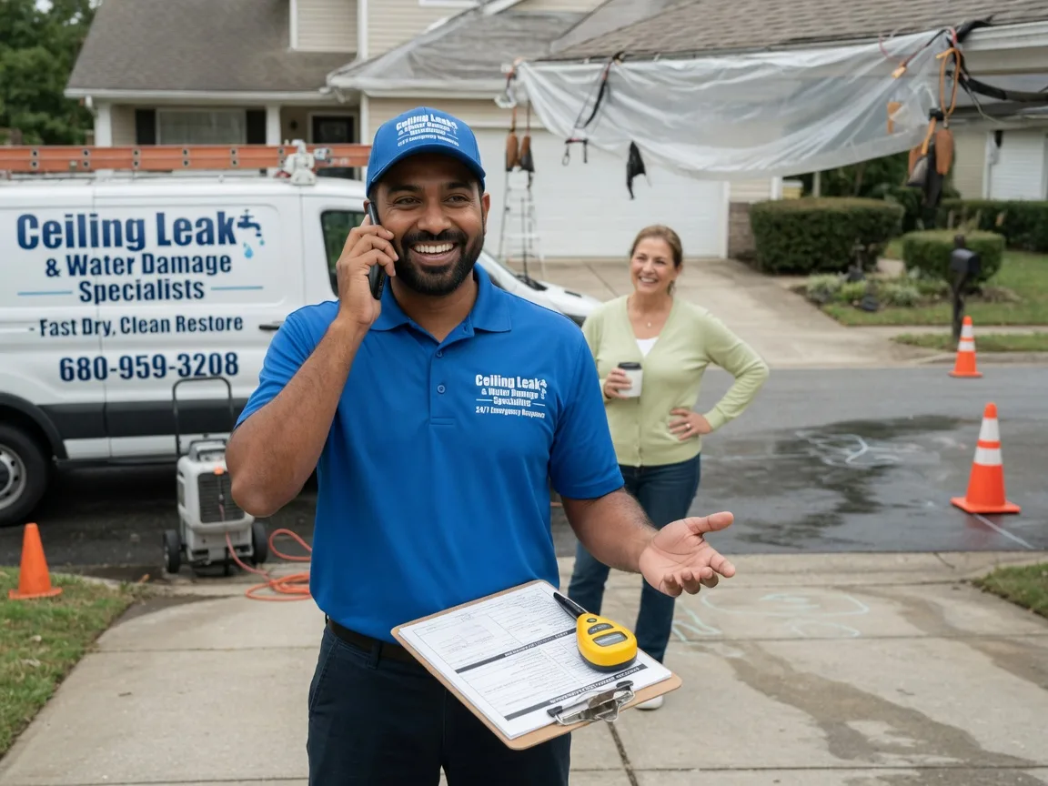 Ceiling Leak Cleanup Gracewood, GA FAQs